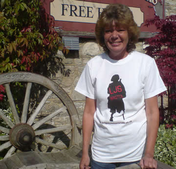 Long John Silver Trust T Shirt - Modelled by Sue